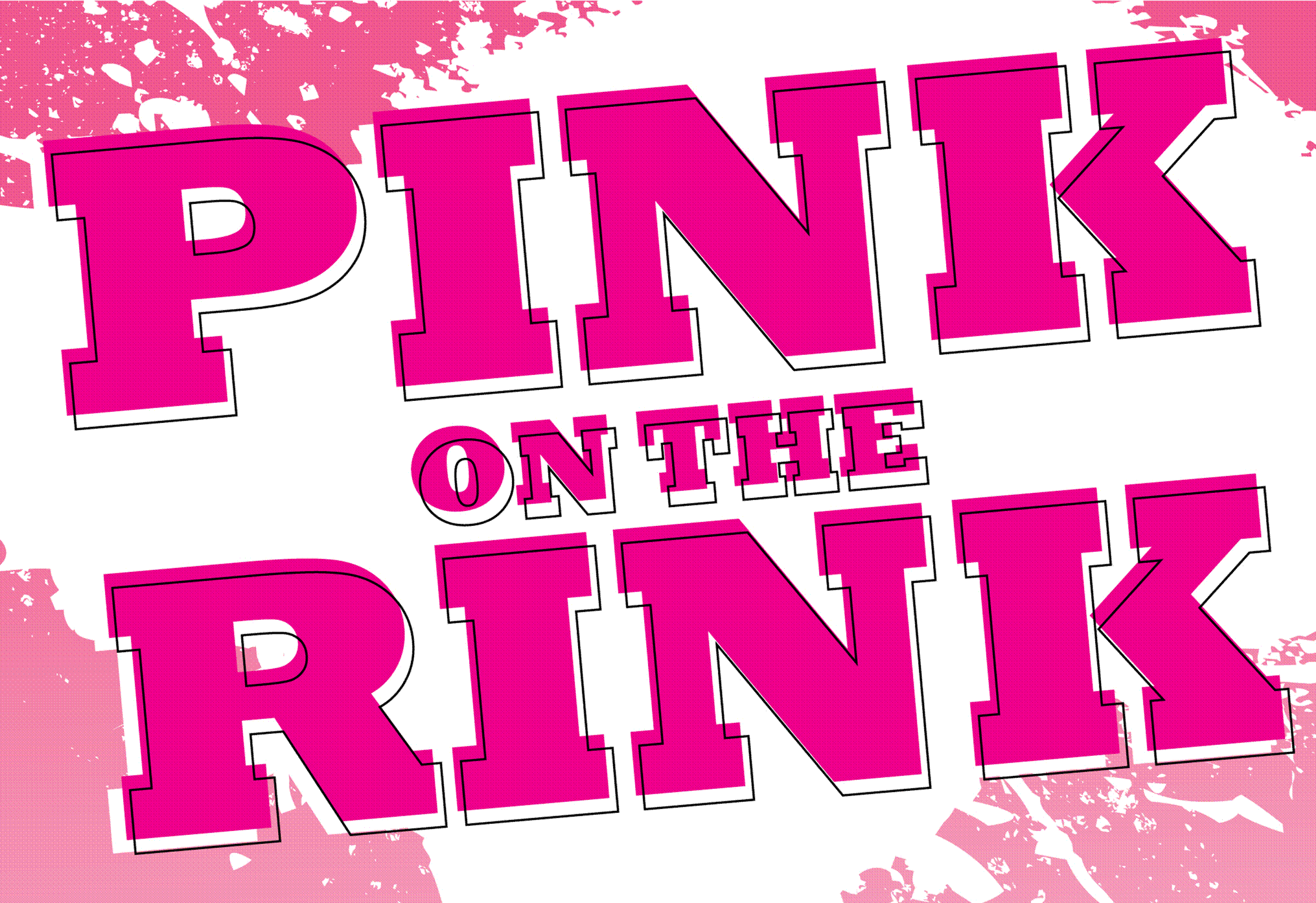 PINK ON THE RINK